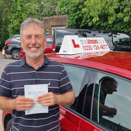 Driving test pass photo pass2