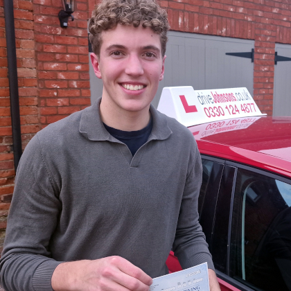 Driving test pass photo pass4
