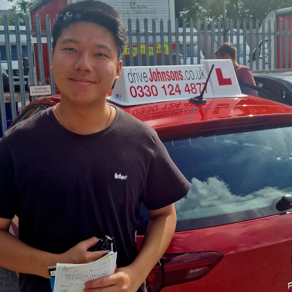 Driving test pass photo pass9